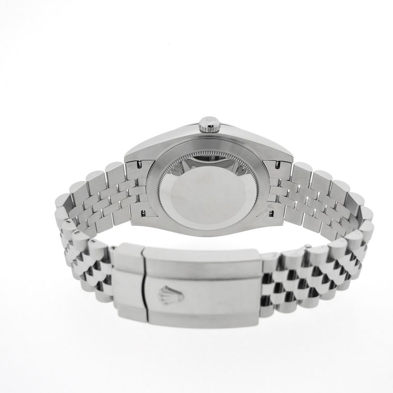 Image 13 of Rolex Datejust 41mm 'Wimbledon' 126300; Automatic men's watch