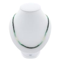 9 carat emerald bead necklace