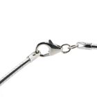 Image 5 of White gold omega link necklace