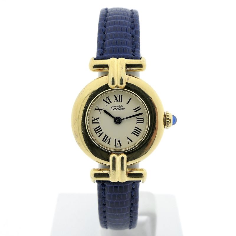 Image 1 of Cartier Colisee Vermeil; Ladies watch