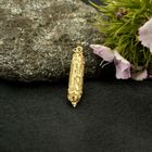 Image 2 of Vintage gold Mezuzah pendant