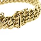 Image 4 of Gold French gourmet link bracelet