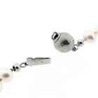 Image 6 of Pearl necklace with white gold clasp