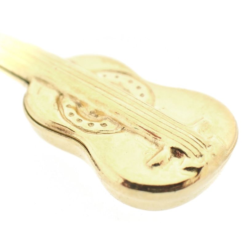 Image 4 of Gold pendant of a Spanish guitar