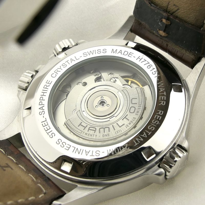 Image 13 of Hamilton Navy Automatic GMT H776151; Automatic men's watch