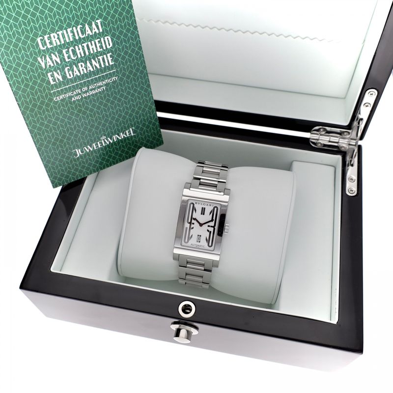 Image 13 of Bvlgari Rettangolo Automatic RT45S Men's Watch