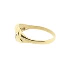 Image 7 of Gold ring with zirconia