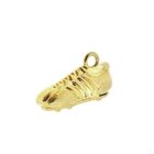 Image 4 of Yellow gold pendant/charm of a football boot
