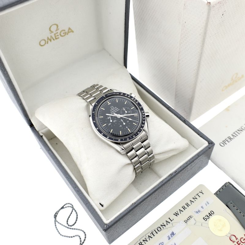 Image 16 of Omega Speedmaster Professional Moonwatch 3590.50.00; Chronograph men's watch (full set 1996)
