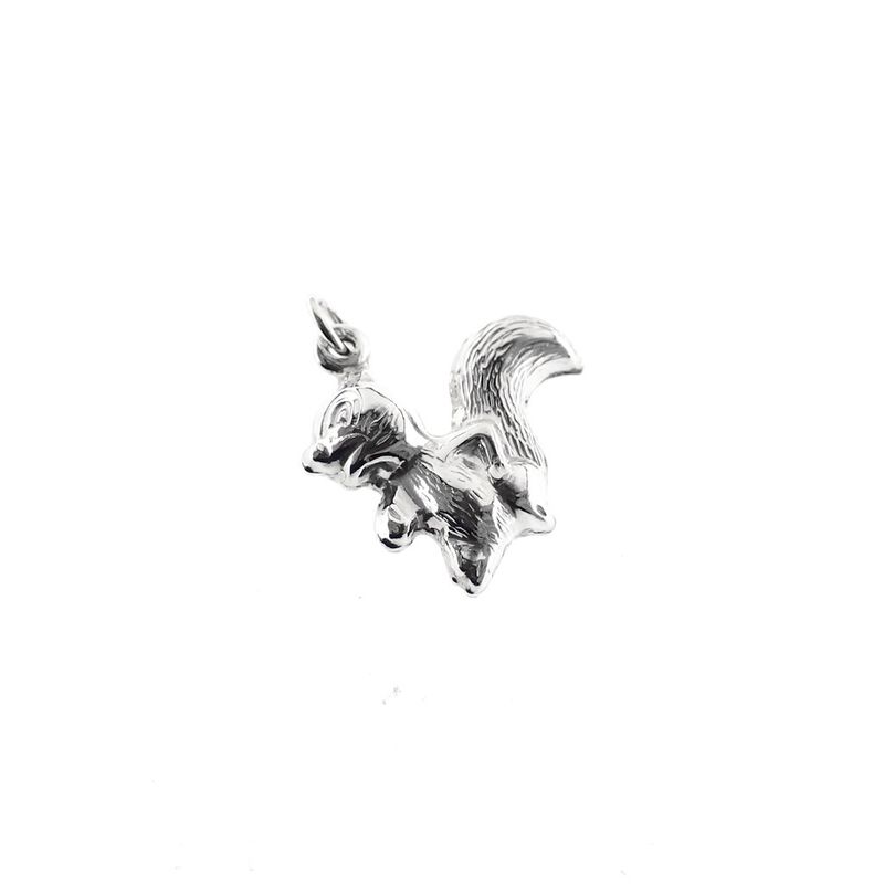 Image 3 of Silver charm; Squirrel