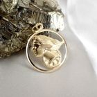 Image 10 of 18 carat gold pendant of the Roman goddess Fortuna