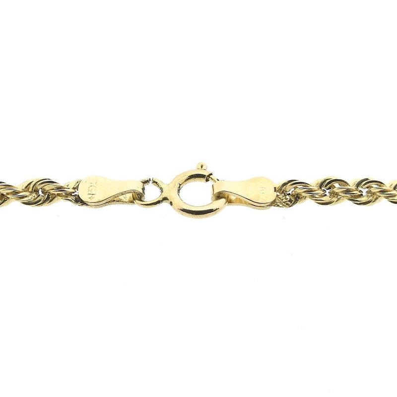 Image 4 of Gold twisted link chain