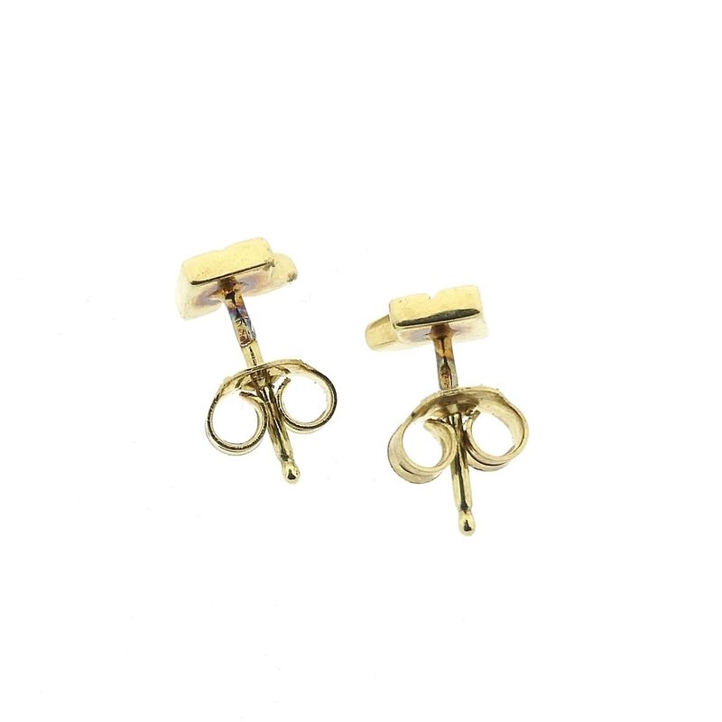 Image 6 of Golden fantasy stud earrings