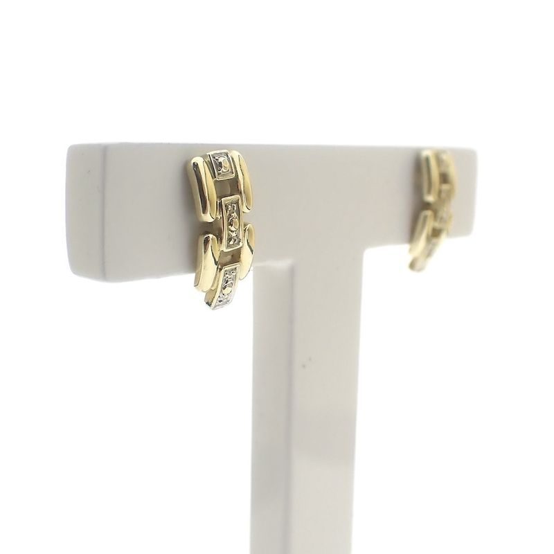 Image 3 of Golden fantasy stud earrings