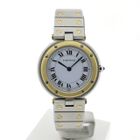 Image 1 of Cartier Santos Ronde 32mm 8191; 18k. Gold/steel watch