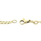 Image 5 of Gold flat gourmet link bracelet