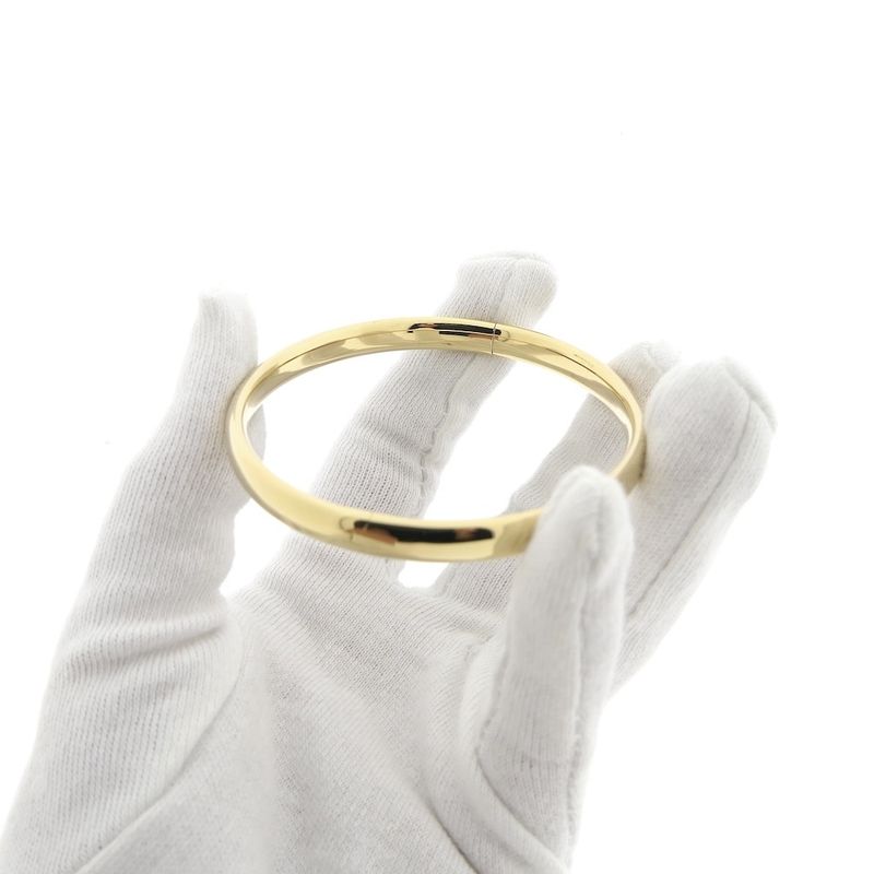 Image 8 of Gold slave bracelet | Ø 67mm