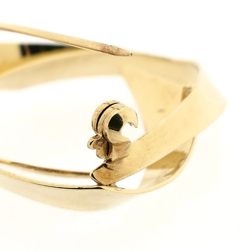 Image 7 of Vintage Gold Brooch; 14 Karat