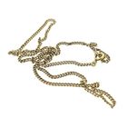 Image 6 of Gold gourmet link chain | 53.5 cm