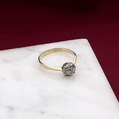 Image 2 of Gold Ring with Zirconia