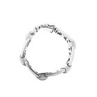 Image 3 of Silver robust Buddha to Buddha bracelet | 20 cm