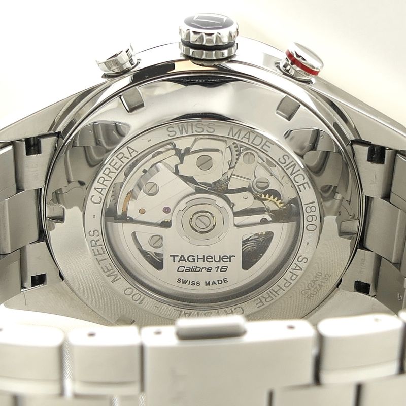 Image 10 of TAG Heuer Carrera Calibre 16 CV2A10; Chronograph men's watch