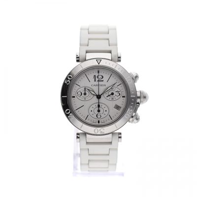 Image 1 of Cartier Pasha Seatimer 3129 Chronograph Watch