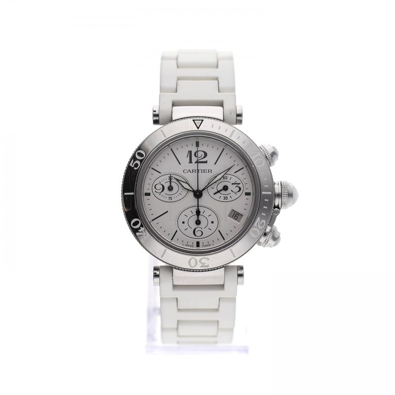 Image 1 of Cartier Pasha Seatimer 3129 Chronograph Watch