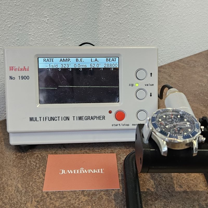 Image 20 of Omega Seamaster Diver 300m 2225.80.00; Chronograph men's watch