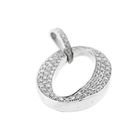 Image 7 of White gold pendant with diamonds; 0.83 ct.