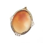 Image 8 of Vintage gold pendant with cameo