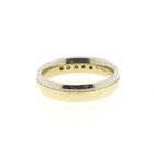 Image 3 of Two-tone gold ring with diamond; 0.20 ct.