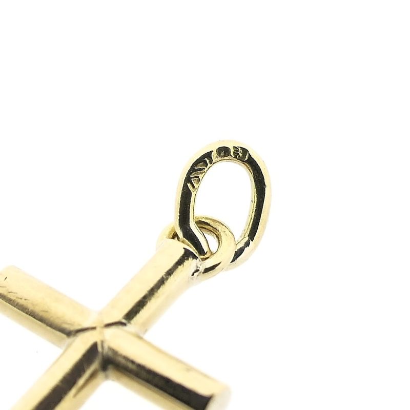 Image 5 of 18 carat gold pendant of a cross