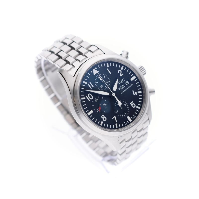 Image 4 of IWC Pilot's Chronograph 41mm IW371704; Automatic Men's Watch