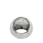 Image 7 of Silver robust and convex ring