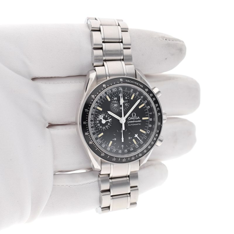 Image 7 of Omega Speedmaster Automatic Day-Date 3520.50.00; Chronograph men's watch with triple calendar