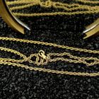 Image 2 of 18K Gold Twisted Link Chain | 50.5 cm