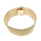 Image 1 of Exclusive; wide gold ladies bracelet | 17.5 cm