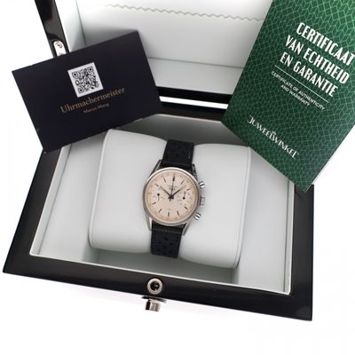 Image 2 of Heuer Carrera 'Red Tachymeter' 3647t; Vintage Watch