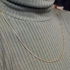 Image 2 of 18K Gold S-link Necklace | 61.5 cm