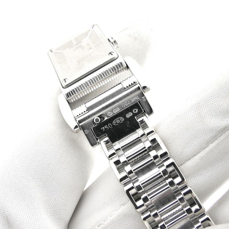 Image 10 of Piaget Miss Protocole 5221; 18k white gold women's watch with mother-of-pearl dial