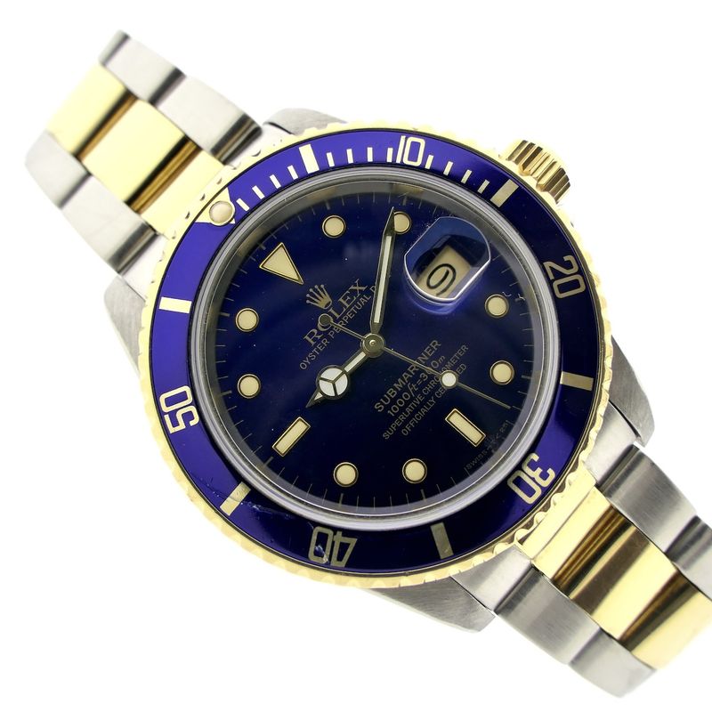 Image 5 of Rolex Submariner 16803; Vintage men's diving watch