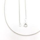 Image 1 of Silver gourmet link chain (suitable for a pendant) | 38 cm
