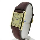 Image 2 of Cartier Tank 'Vermeil' 590005; Unisex horloge