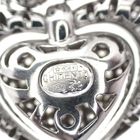 Image 4 of 18-karat white gold heart pendant; Chimento | 3.24 ct. diamond
