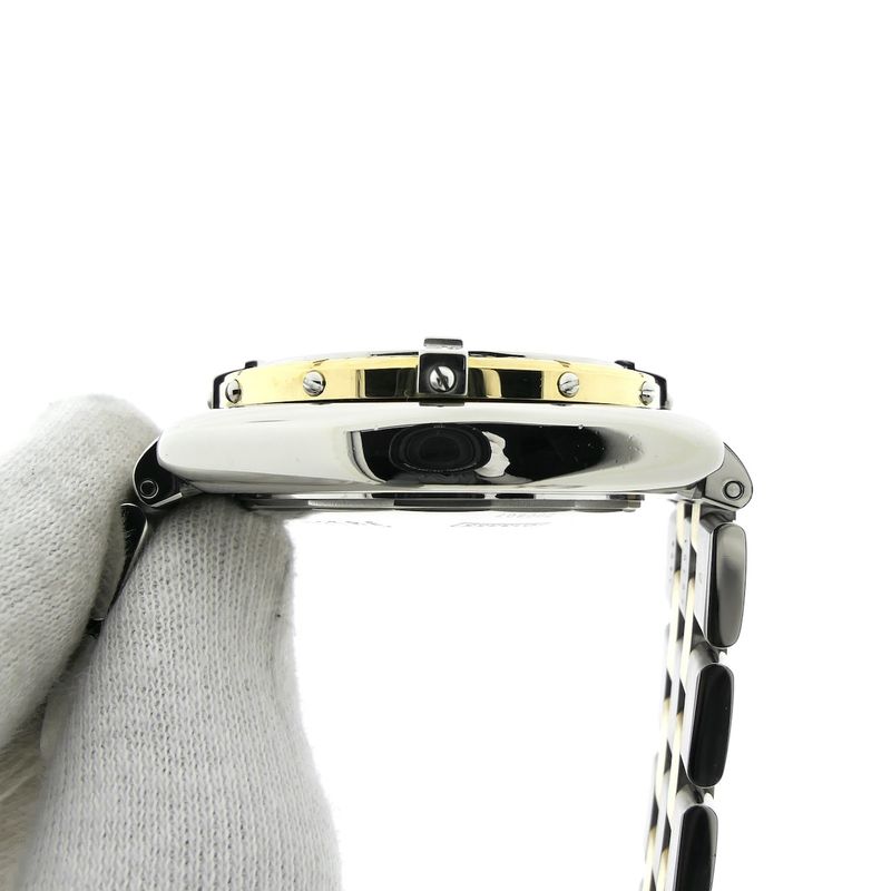 Image 10 of Breitling Crosswind D13355; 18k gold/steel chronograph men's watch