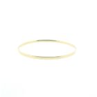 Image 1 of Gold smooth slave bracelet | Ø 67 mm