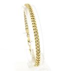 Image 1 of Gold Gourmet Link Bracelet; 14 Karat; 20 cm