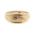 Image 3 of Gold ring with relief