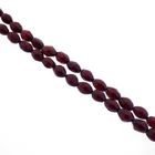 Image 7 of Antique glass bead necklace/sautoir with gold clasp